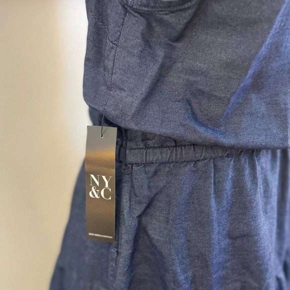 Women’s NWT New York & Company Denim Dress - Picture 7 of 7